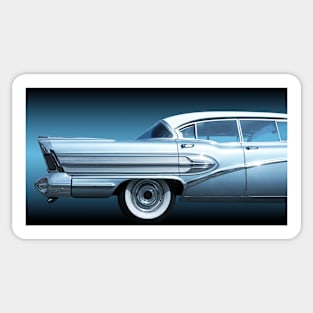 US American classic car Super 1958 Sticker